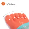 Socken 3 Paare Aonijie E4801 E4802 Ultra Run Low Cut Athletic Five Toe Socken Viertel Socken Toesocks für Running Marathon Race Trail