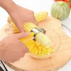 Corn Stripper Cutter Peeler Peeling Vitlök Professionella majs borttagningsverktyg Hushållens majs Thresher Peeling Machine