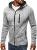 Sweatshirts Mens Hoodies Sweatshirts Mens Hoodie med sidospelfickor tunn ull fast färg Casual Daily Outdoor Hoodie Långärmad 240425