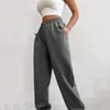 Women's Pants Women High Waisted Sport Jogging Fleece Lined Sweatpants Casual Basic Elastic Trousers Workout Solid Joggers With Pockets