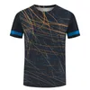 Męskie koszulki nowe męskie szybkie suszące sportowe koszulki 3D nadrukowane 11-shirt Graphic Summer Fashion Top krótki rękaw