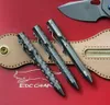 EDC Titanium TC4 CNC Pocket Bolt Bolt Canetas táticas de caneta de bola Multif Multif