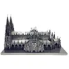 Puzzles 3D Star Star 3D Puzzle Metal Assembly Model St. Patricks Cathedral Kit Diy 3D Laser Cutting Puzzle Toy Creative Toyl2404