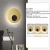 Lampes murales 8m la lampe LED moderne Interior créatif Simple Black Sconce Lights for Decor Home Living Room Bedroom Corridor