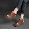 Scarpe casual donna moccasina con cerniera in pelle scamosciata in pelle scamosciata primaverile naturale vera vera pelle moca