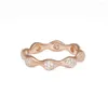 Anelli a cluster moderni lovepods rosa autentica 925 sterling-silver-jewelry