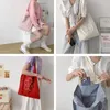 Bag Women Messenger Square College -Stil wild lässige Damen Schulter Leinwand Handtasche Schülern School Shopping