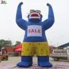 Kostenlose Schiffsaktivitäten im Freien Werbewerbung Riese aufblasbare Gorilla Cartoon Ground Ballon Luftballons zum Verkauf