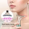 EMS Micro-current Neck Face Beauty Device LED IPL Skin Rejuvenation Cleaning Double Chin Removal Facial Lifting Firming Massager