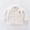 Vestes 1 à 8 ans Veste pour enfants Baby Girls Coats Automn hiver Hiver Soft Coral Velvet Boys Coat