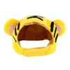 Костюм для собак одежда домашняя костюма смешные очаровательные кошачьи шляпы банановые подсолнечные подсолнечки флаламинго тигр дизайн мультфильма для маленьких кошек