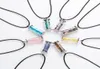 Chakra Healing Crystal Wishing Bottle Pendants Necklace for Womens Girls Tumbled Rock Wicca Tumble Stone Wish Reiki Energy7367808