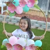 Party Decoration Balloon Circle Stand White Plastic Garland Baby Shower Arches Tools Boys Girls Birthday Ballon Supplies