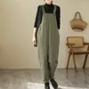 Frauenhose Frauen Herbst Winter Warm gepolstert gesteppte Overalls halten ärmellose Overalls Chic Casual Lose Hosentern Hosen Hose