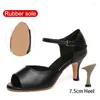 Dansschoenen swdzm latin vrouw dames ballroom dansen aanpasbare hakken pu dames salsa voor meisjes