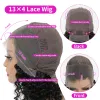 Perruques 13x6 HD en dentelle Frontal Wigs 360 Pré-pare-ciel Préparent Body Wave Lace Front Human Hair Wigs for Women Brésilien Wig en vente Yarra