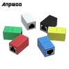 ANPWOO RJ45 Dişi - Kadın Port Ağı Ethernet LAN Ayrıştırıcı Konnektör Transfer Kafası RJ45 Adaptör Bağlayıcı CAT5 CAT6 SOWKT