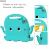 Case Kid Cartoon EVA Stand Cover för iPad 7: e 8: e 10.2 6: e Gen 9.7 2018 Mini Air 2 3 4 5 10.9 Pro 11 Tablet Stockproof Case Shell