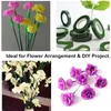 Decorative Flowers 24 Rolls Floral Tape Florist Paper Stem Wrap For Bouquet Wrapping Arrangement(1/2 Inch X 30 Yards)