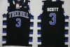 NCAA One Hill Ravens Basketball Jersey Movie 3 Lucas Scott 23 Nathan Scott Black White Blue