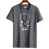 Camisetas masculinas 2023 camisetas masculinas roupas de fitness de fitness de pescoço o deco