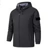 Stone Jacket Island Plus Size Coat Designer's New Men's Rushsuit Men's Long Sleeve Casual Sports Brand Zipper Outdoor Waterproof Coat Men's Dress CP Jacket R7