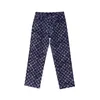 Luksusowe designerskie dżinsy męskie spodnie V V V pełny kwiat ciasny i luźne spinki dżinsowe Sprężyna Summer Elastyczne Klasyczne spodnie dżins