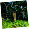 Dekorative Figuren Bagua Wind Chime Anhänger Retro Metal Lucky Garden