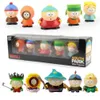 Action Toy Figures 5 Pieces/Batch of PVC South Park Action Picture Toys Populära Creative Models Australian Park Childrens Birthday Present Toysl2403