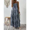 Vestidos casuales básicos vestidos de diseñador primavera/verano nueva moda femenina de moda para mujeres estampado con correa para mujeres mujeres