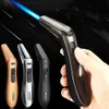 Wholesale Handheld Jet Torch Lighter Refillable Butane Without Gas Lighter for BBQ Cigar Kitchen