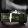 Montre-bracelets Brand de luxe de haute qualité militaire pour hommes Mens Luminous Toile RELOIO MASCULINO MODE WATTR Q240426