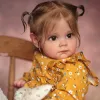 人形NPK 60cm新生児手作り3Dスキン高品質のリボーン幼児マギー