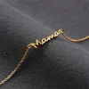 List z koralikami angielski mama urok bransoletka kobiet prosta dwukierunkowa łańcuch mody biżuterii