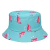 Weitkrempeln Hats Bucket 2024 Bana Toilettenhut Herren Sommer Flamingo Bob Hip Hop Gorilla Fischerei Q240427