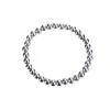 Strands Fashion Jewelry Women Gifts Waterproof Metal Steel Ball High Quality Smooth Diameter 3468mm Elastic Stainless Steel Bracelet