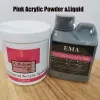 Vloeistoffen EMA 120 ml Acryl -vloeistof+120 ml Acrylpoeder Set 2pcs/kit Pofessie Extension Nail Powder Diy Nail Monicure Tools 2#