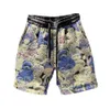 Мужские шорты Summer Pattern Mens Mens Korean Style Board Breshable Beach Baseball Fitness Sports Straight Q240427