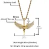 Хип-хоп ожерелье ожерелье теннисной цепь подвесные ожерелья для ювелирных украшений с нейтральным стилем