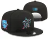 American Baseball Marlins Snapback Los Angeles Hats New York Chicago LA NY Pittsburgh Luxury Designer San diego Boston Casquette Sports OAKLAND Adjustable Caps a0