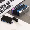 Niestandardowe podwójne ładowanie plazmowe zapalnice zapalniczki do zapalniczki USB zapalniczki z wyświetlaczem akumulatora LED
