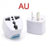 Högkvalitativ reseladdare AC Electrical Power UK/AU/EU till US Plug -adapterkonverterare USA Universal Power Plug Adaptador Connector (White)