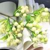 Dekorative Blumen Faux Berry Stängel künstliche Beeren lebendige Zweige für Home Party Decor Realistische detaillierte langlebige langlebige Zweige