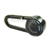 Compass 831c Outdoor multifuncional de caminhada Metal Carabiner Mini Compass Thermeter Keychain