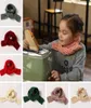 Baby Knit Scarf Korean Ins Candy Kolor ciepłe szydełkowe szaliki Outdoor Dorosłe Zima Dzieci Podróż TTA196913983714