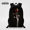 Backpack Dispalang Design 16 pouces sacs à dos pour enfants pour violon de musique imprimés scolaires adolescents pack de jour de la femme élégante