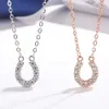 Designer Swarovskis Jewelry 1.1 Collier en U Horseshoe Horseshoe Womens Swarovski Element Crystal Clavicule Chaîne Womens Pendant