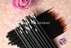 100pcslot High quality eyeliner eyeliner brush disposable brush professional makeup charcoal black2724667