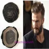 Perruque masculine coréenne artisanat mono 3 # Net Net Natural Breathable Repair Cheveux pour l'exportation