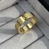Designer ringen 5,5 mm band Top Love Ring 18K US -maat zal nooit vervagen trouwring luxe merk officiële ringen premium meisjes zoals cadeau